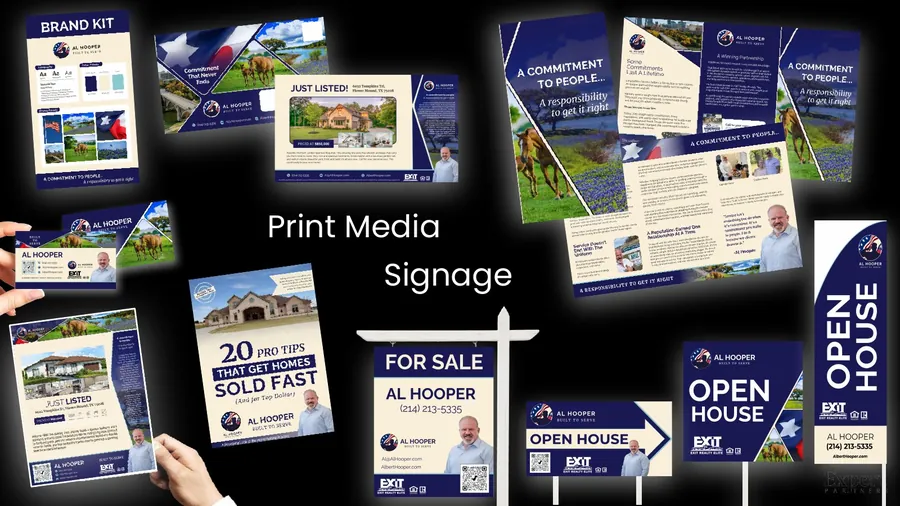 Al Hooper marketing work: Social media and digital presence